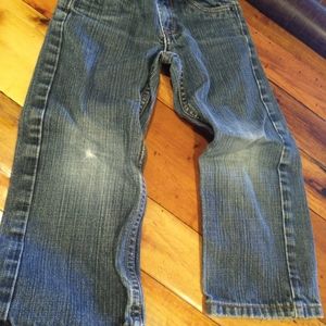 Levi's stonewashed jeans 505 regular size 4t